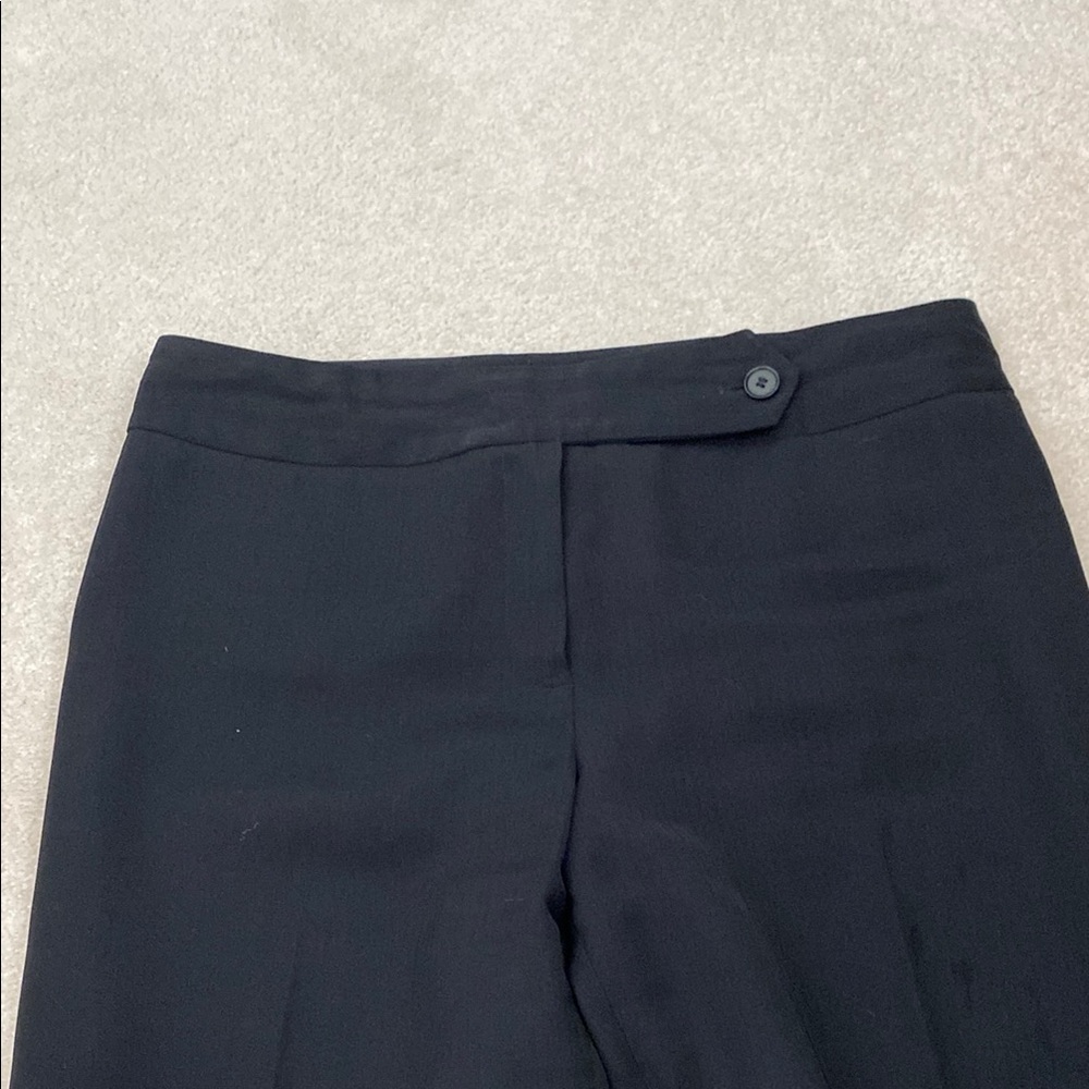 Jones New York Black Trousers Elegant Design Size 10 - Picture 4 of 7